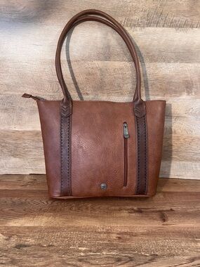 Justin Brown Tote Bag | Western Style | Possible Conceal Carry